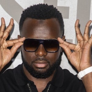 Maître Gims (Gandhi Djuna) à la soirée de lancement du nouveau parfum Diesel "Only The Brave Street" au Palais de Tokyo à Paris, le 6 septembre 2018. © Pierre Perusseau/Bestimage