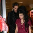 Amy Winehouse et son mari Blake Fielder-Civil à Londres en novembre 2007.