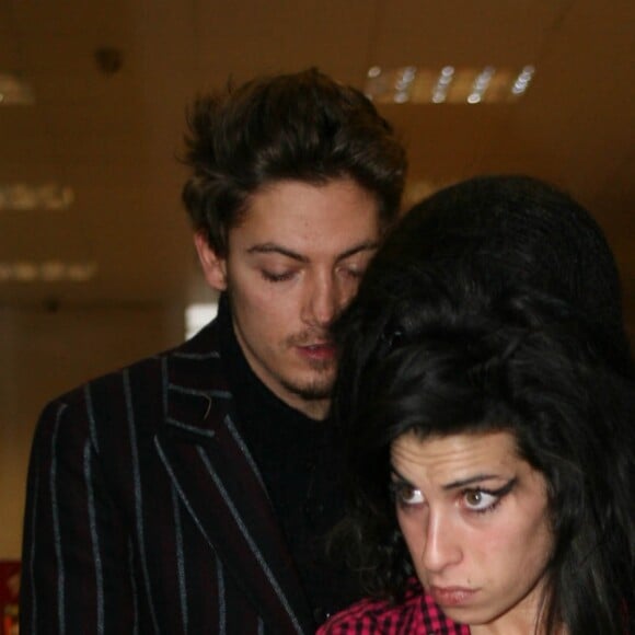 Amy Winehouse et son mari Blake Fielder-Civil à Londres en novembre 2007.