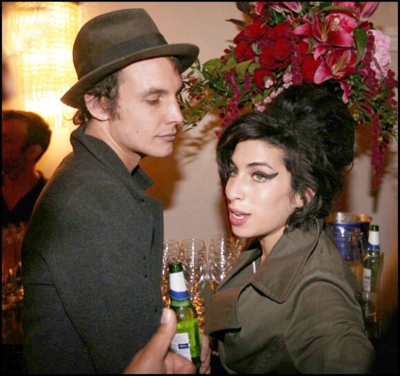 Amy Winehouse et son mari Blake Fielder-Civil à Londres en septembre 2007.