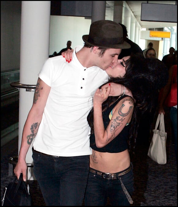 Amy Winehouse et son mari Blake Fielder-Civil à Londres en mai 20047.