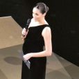 La duchesse de Sussex, Meghan Markle, enceinte à la soirée British Fashion Awards 2018 en partenariat avec Swarovski au Royal Albert Hall à Londres, le 10 décembre 2018.