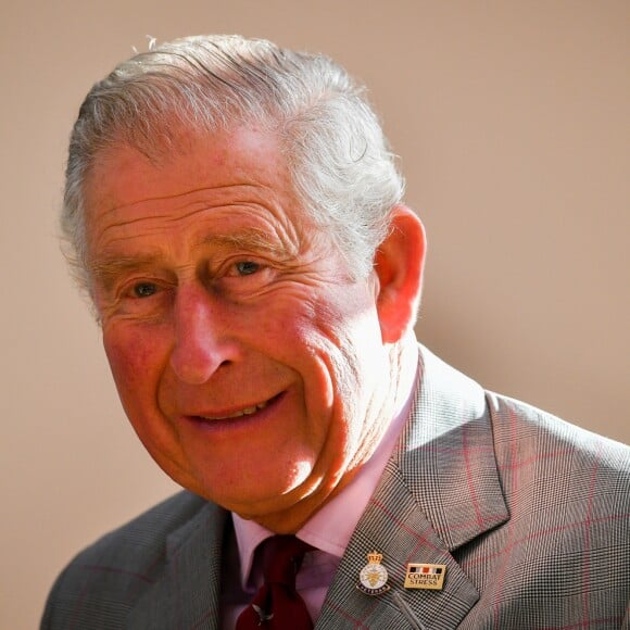 Le prince Charles, prince de Galles, visite un hospice à Cardiff le 7 décembre 2018.