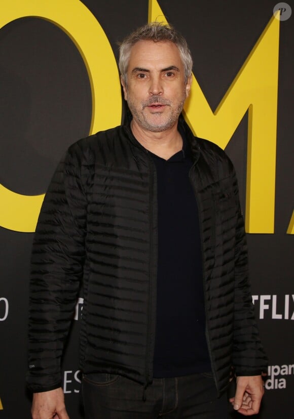 Alfonso Cuarón - Avant-première du film "Roma" au cinéma Max Linder à Paris le 12 Décembre 2018. © Denis Guignebourg/Bestimage