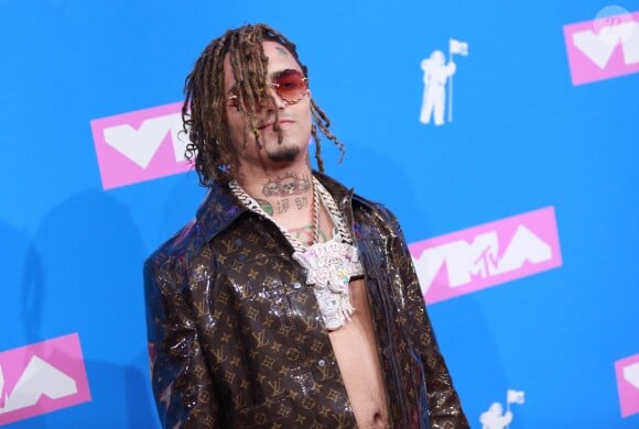 Lil Pump aux MTV Video Music Awards au Radio City Music Hall. New York, le 20 août 2018.
