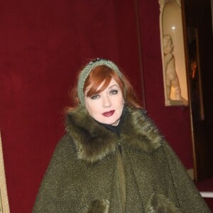 Exclusif - Catherine Jacob - Représentation du one-man show de Patrick Bosso intitulé "Sans accent" au cabaret de La Nouvelle Eve à Paris le 12 décembre 2018. © Coadic Guirec/Bestimage