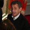 Nicolas Sarkozy - Carla Bruni-Sarkozy inaugure sa statue de cire à quelques jours de son anniversaire au Musée Grévin à Paris le 17 décembre 2018. © Pierre Perusseau/Bestimage