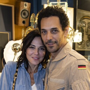 Semi-exclusif - Sandra Sisley et son mari Tomer Sisley - à l'ouverture de "L'atelier 55" dans le 7ème arrondissement de Paris, France, le 18 octobre 2018. © Pierre Perusseau/Bestimage
