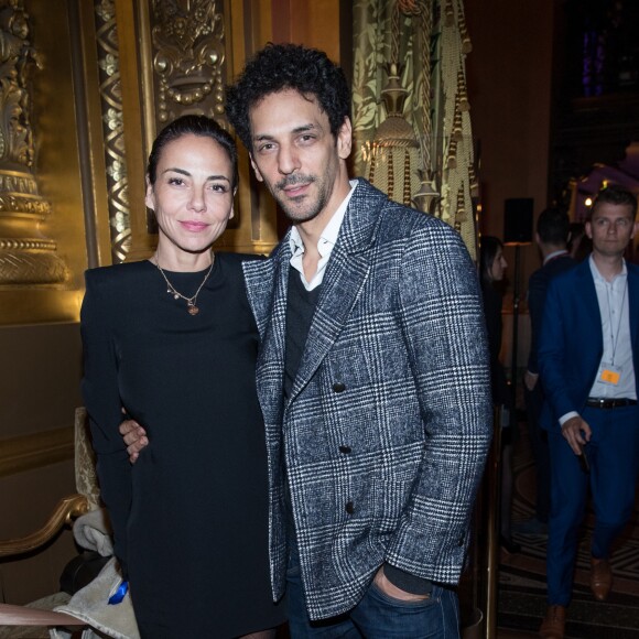 Exclusif - Tomer Sisley avec sa femme Sandra Sisley - Avant-première de la nouvelle saison "Festival Pirates et Princesses" de Disneyland Paris au Palais Garnier à Paris, France, le 9 mars 2018. © Cyril Moreau/Bestimage