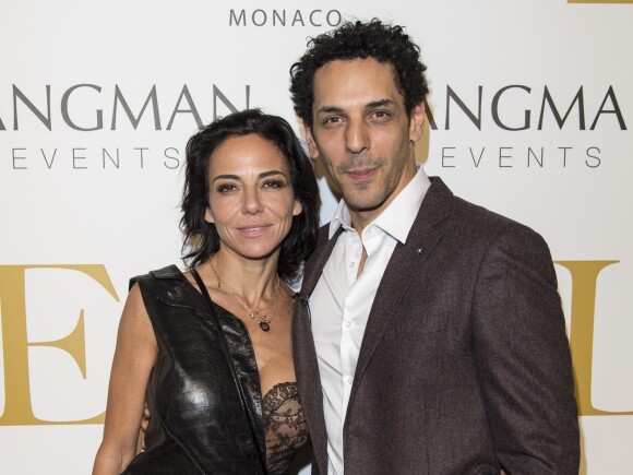 Tomer Sisley et sa femme Sandra Sisley - Couture Ball by Langman Events" Closing Fashion week en Présence de Madame A. Laffont aux platines au Mona Bismarck American Center à Paris , le 26 janvier 2018. © Pierre Perusseau/Bestimage