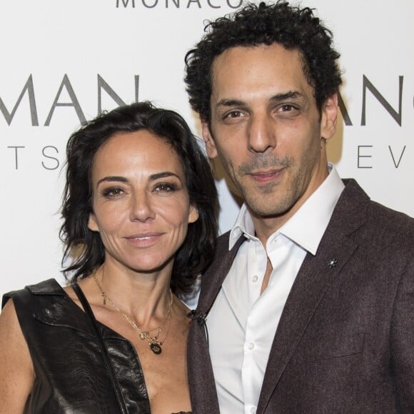 Tomer Sisley et sa femme Sandra Sisley - Couture Ball by Langman Events" Closing Fashion week en Présence de Madame A. Laffont aux platines au Mona Bismarck American Center à Paris , le 26 janvier 2018. © Pierre Perusseau/Bestimage