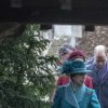 La princesse Anne, le prince William, duc de Cambridge, Meghan Markle, duchesse de Sussex enceinte, le prince Charles La famille royale britannique se rend à la messe de Noël à l'église Sainte-Marie-Madeleine à Sandringham, le 25 décembre 2018.