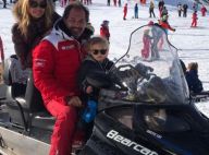 Ingrid Chauvin : Tom découvre le ski, pause câlins... Instants précieux en famille