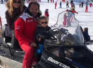 Ingrid Chauvin : Tom découvre le ski, pause câlins... Instants précieux en famille