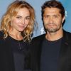 Exclusif - Bixente Lizarazu et sa compagne Claire Keim - Soirée annuelle de la FIDH (Fédération Internationale des ligues de Droits de l'Homme) à l'Hôtel de Ville à Paris, le 8 décembre 2014.