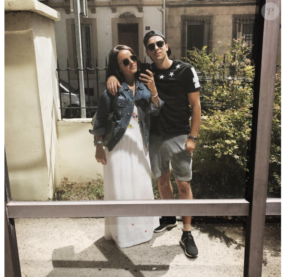 Alizée et Grégoire en Corse, juillet 2017.