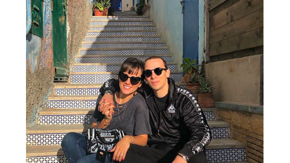 Alizée et Grégoire Lyonnet amoureux au Maroc : Le couple prend la pose !