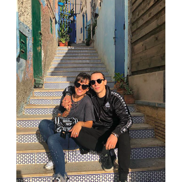 Alizée et Grégoire Lyonnet au Maroc le 30 décembre 2018.