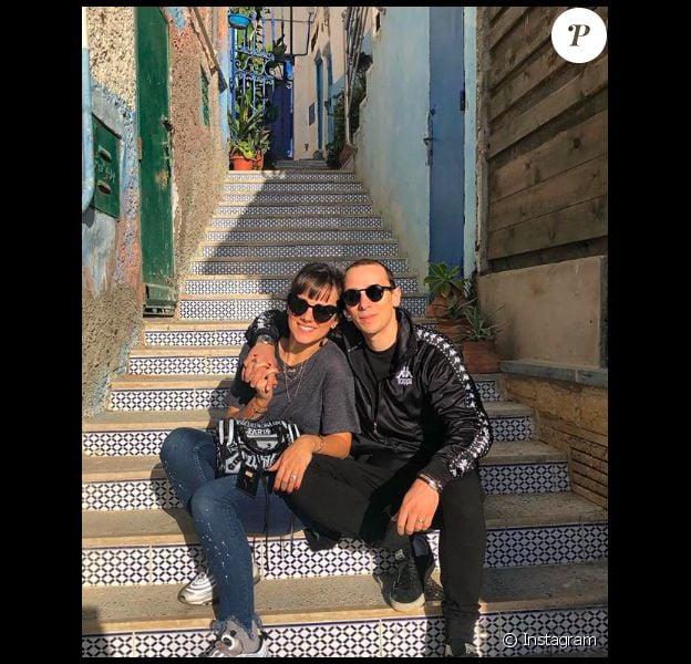 Alizée et Grégoire Lyonnet au Maroc le 30 décembre 2018.
