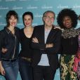 Mareva Galanter, Helena Noguerra, Laurent Ruquier, Inna Modja, Arielle Dombasle - Cocktail à l'issue de la première du spectacle "Les Parisiennes" aux Folies Bergères à Paris le 24 mai 2018.