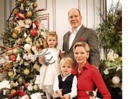 Jacques et Gabriella de Monaco, si mignons avec le père Noël pour une inspection