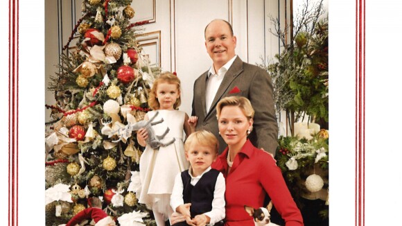 Jacques et Gabriella de Monaco, si mignons avec le père Noël pour une inspection