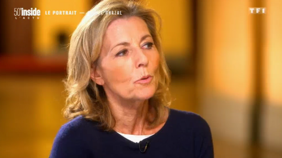 Claire Chazal dans "50 minutes inside" - 5 janvier 2019, TF1