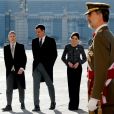 Le roi Felipe VI et la reine Letizia d'Espagne présidaient à la traditionnelle Pâque militaire au palais royal à Madrid le dimanche 6 janvier 2019.