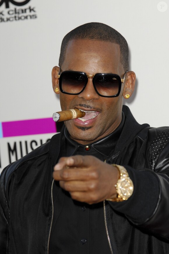 R Kelly - Soiree "American Music Awards 2013" a Los Angeles, le 24 novembre 2013.