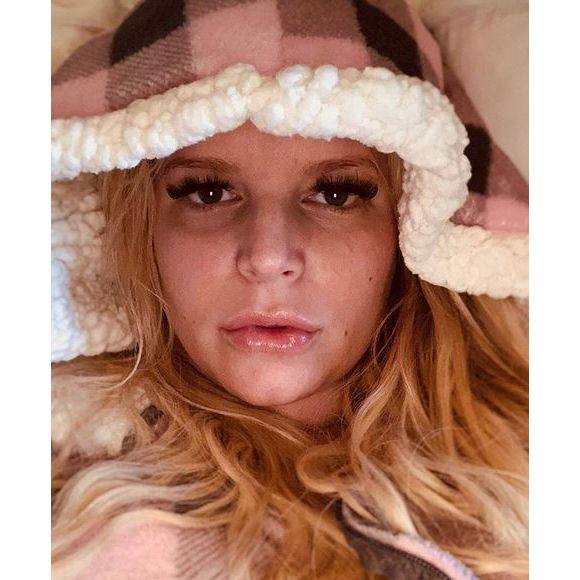 Jessica Simpson, enceinte. Janvier 2019.