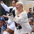 Christina Aguilera en concert à l'occasion du "Today Show" à New York le 15 juin 2018.