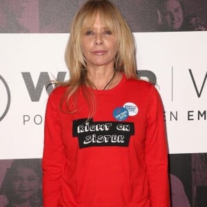 Rosanna Arquette au photocall du sommet "The Wrap's Power Women" à Los Angeles, le 1er novembre 2018.