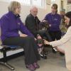 Meghan Markle, duchesse de Sussex, enceinte, en visite au centre Mayhew, un centre d'accueil caritatif pour animaux à Londres le 16 janvier 2019.