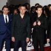 Le groupe Arctic Monkeys (Matt Helders, Nick O'Malley, Alex Turner et Jamie Cook) - Soirée des "Brit Awards 2014" en partenariat avec MasterCard à Londres, le 19 février 2014.