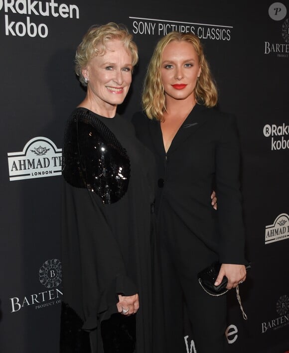 Glenn Close et sa fille Annie Starke à la première de "The Wife" à Los Angeles, le 23 juillet 2018.