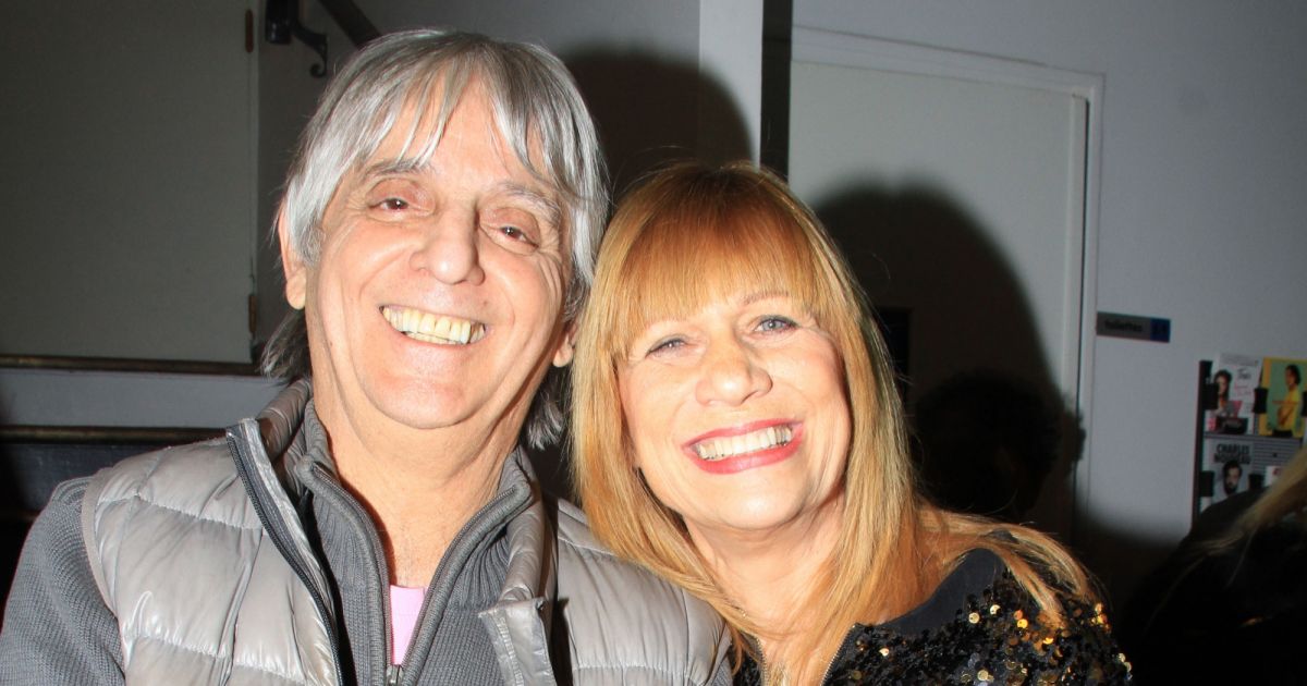 Liliane Paolone Et Son Mari Mario Exclusif - Stone (Annie Gautrat) et son mari Mario d'Alba lors de la grande finale du Tremplin