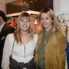 Sarah Poniatowski Lavoine et sa fille Yasmine - Vernissage du nouveau design éphémère de la boutique Comptoir Des Cotonniers de Saint-Sulpice à Paris, le 9 avril 2015.