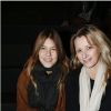 Sarah Poniatowski Lavoine et sa fille Yasmine Lavoine - Etam Live show de la collection lingerie de Natalia Vodianova à la Bourse du Commerce à Paris le 26 fevrier 2013.