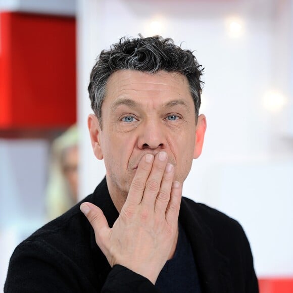 Exclusif - Marc Lavoine - Enregistrement de l'émission "Vivement Dimanche" au studio Gabriel à Paris le 31 octobre 2018. L'émision sera diffusée le 18 novembre 2018. © Guillaume Gaffiot/Bestimage