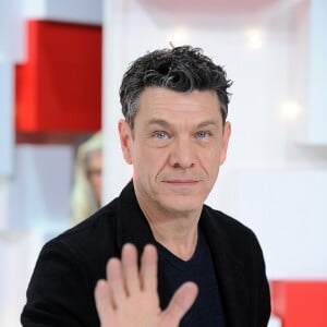 Exclusif - Marc Lavoine - Enregistrement de l'émission "Vivement Dimanche" au studio Gabriel à Paris le 31 octobre 2018. L'émision sera diffusée le 18 novembre 2018. © Guillaume Gaffiot/Bestimage