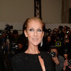 Céline Dion et Pepe Munoz au défilé de mode Haute-Couture printemps-été 2019 "Alexandre Vauthier" à Paris. Le 22 janvier 2019 © CVS-Veeren / Bestimage