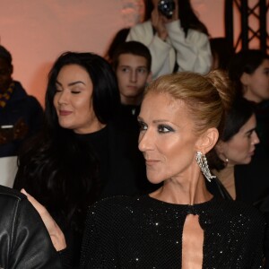 Céline Dion, Pepe Munoz au défilé de mode Haute-Couture printemps-été 2019 "Alexandre Vauthier" à Paris. Le 22 janvier 2019 © CVS-Veeren / Bestimage  People at the Alexandre Vauthier fashion show in Paris. On january 22th 201922/01/2019 - Paris