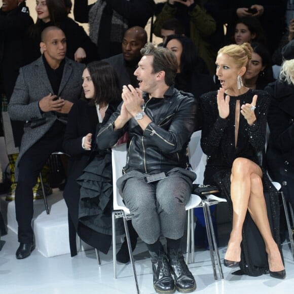 Céline Dion, Pepe Munoz au défilé de mode Haute-Couture printemps-été 2019 "Alexandre Vauthier" à Paris. Le 22 janvier 2019 © CVS-Veeren / Bestimage  People at the Alexandre Vauthier fashion show in Paris. On january 22th 201922/01/2019 - Paris