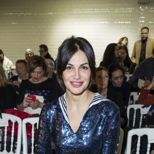 Helena Noguerra - People au défilé de mode Haute-Couture printemps-été 2019 "Jean Paul Gaultier" à Paris. Le 23 janvier 2019 © Olivier Borde / Bestimage People at the Jean Paul Gaultier fashion show in Paris. On january 23rd 201923/01/2019 - Paris