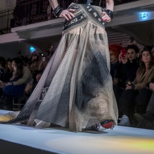 Dita Von Tesse - People au défilé de mode Haute-Couture printemps-été 2019 "Jean Paul Gaultier" à Paris. Le 23 janvier 2019 © Olivier Borde / Bestimage People at the Jean Paul Gaultier fashion show in Paris. On january 23rd 201923/01/2019 - Paris