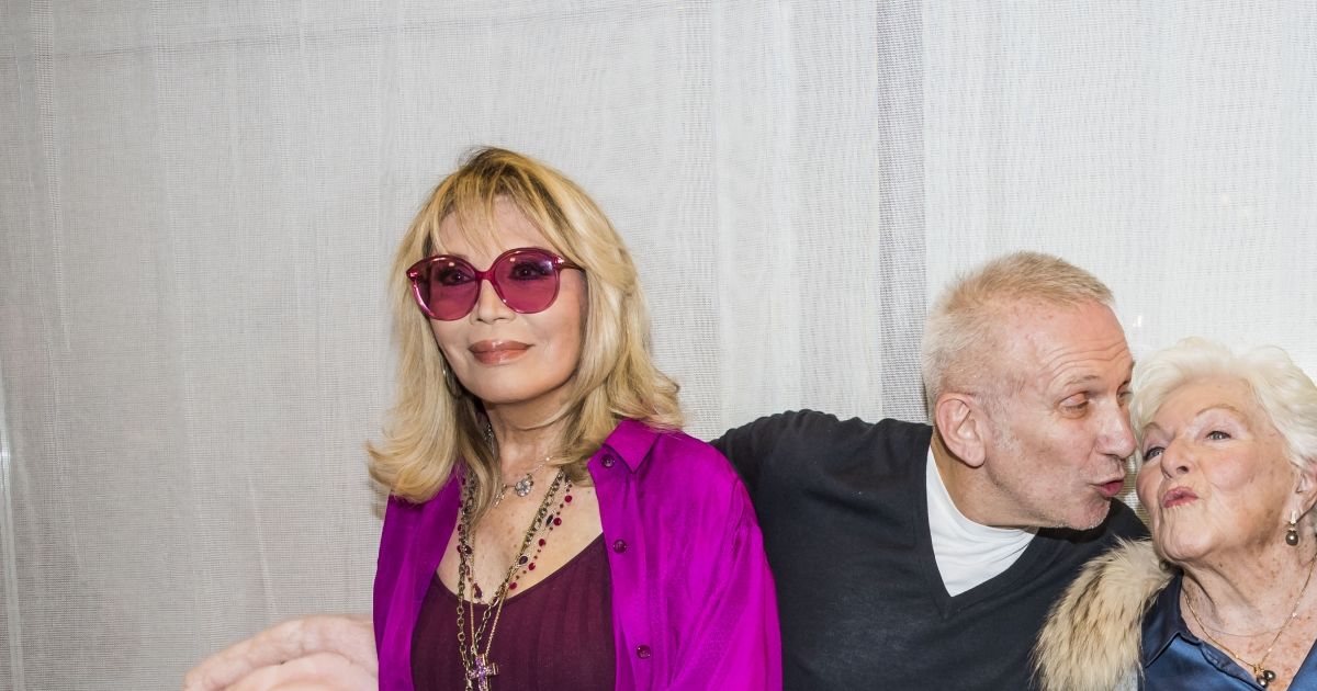 Amanda Lear, Jean-Paul Gaultier, Line Renaud et Kat Graham - Backstage