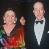 Henri d'Orléans, comte de Paris, et sa femme Micaela Cousino aux prix The Best à Paris en 1993.
