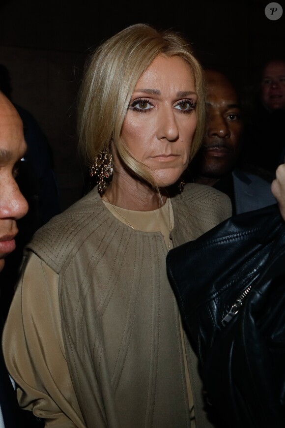Céline Dion et Pepe Munoz arrivent au défilé de mode Haute-Couture printemps-été 2019 Valentino à l'hôtel Salomon de Rotschild à Paris le 23 janvier 2019. © Veeren-CVS/Bestimage