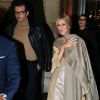Céline Dion et Pepe Munoz arrivent au défilé de mode Haute-Couture printemps-été 2019 Valentino à l'hôtel Salomon de Rotschild à Paris le 23 janvier 2019. © Veeren-CVS/Bestimage