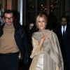 Céline Dion et Pepe Munoz arrivent au défilé de mode Haute-Couture printemps-été 2019 Valentino à l'hôtel Salomon de Rotschild à Paris le 23 janvier 2019. © Veeren-CVS/Bestimage